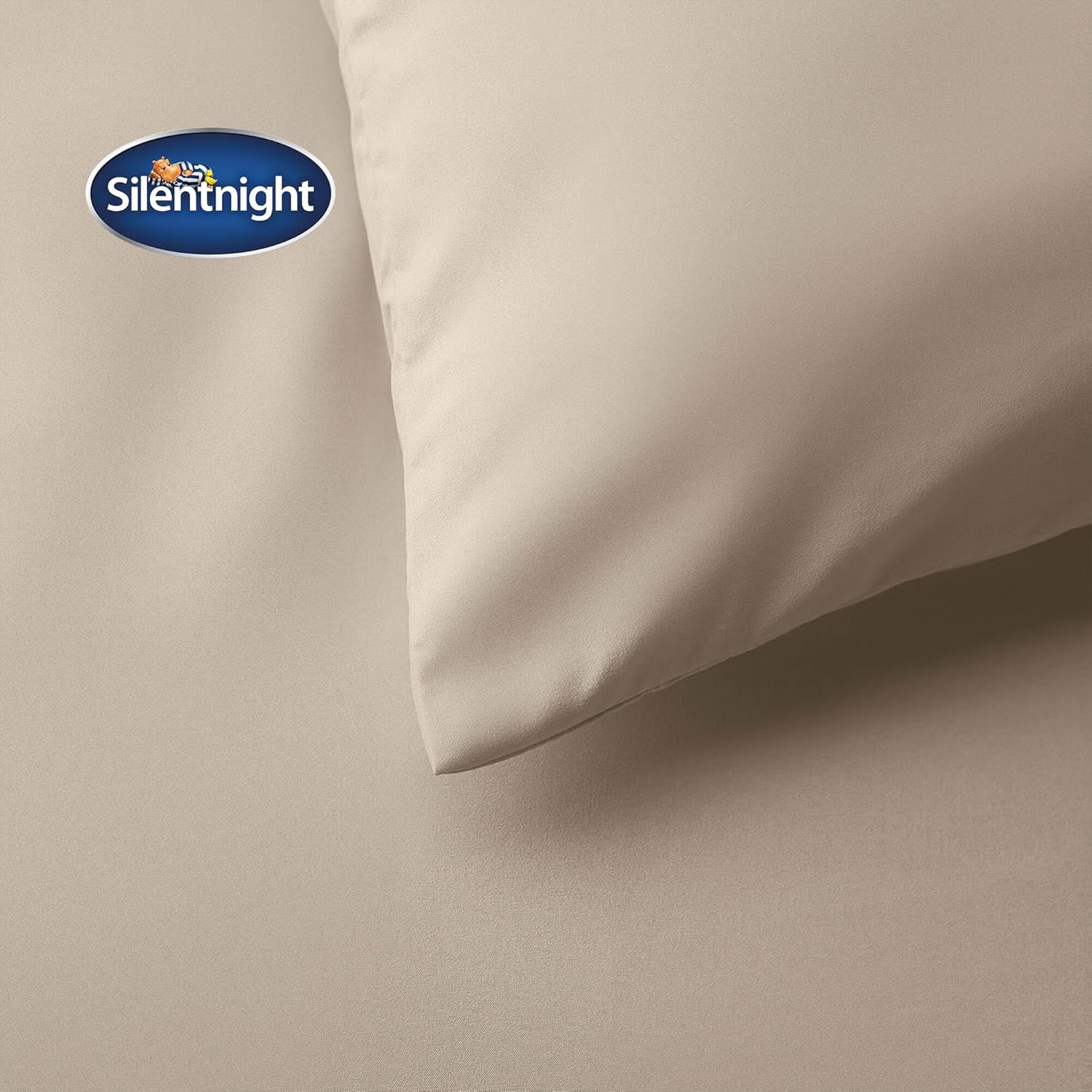 Thumbnail 2 de Silentnight Supersoft Duvet Set (King) – Cosy, Delicate Touch Microfibre with Button Fastening, Natural
