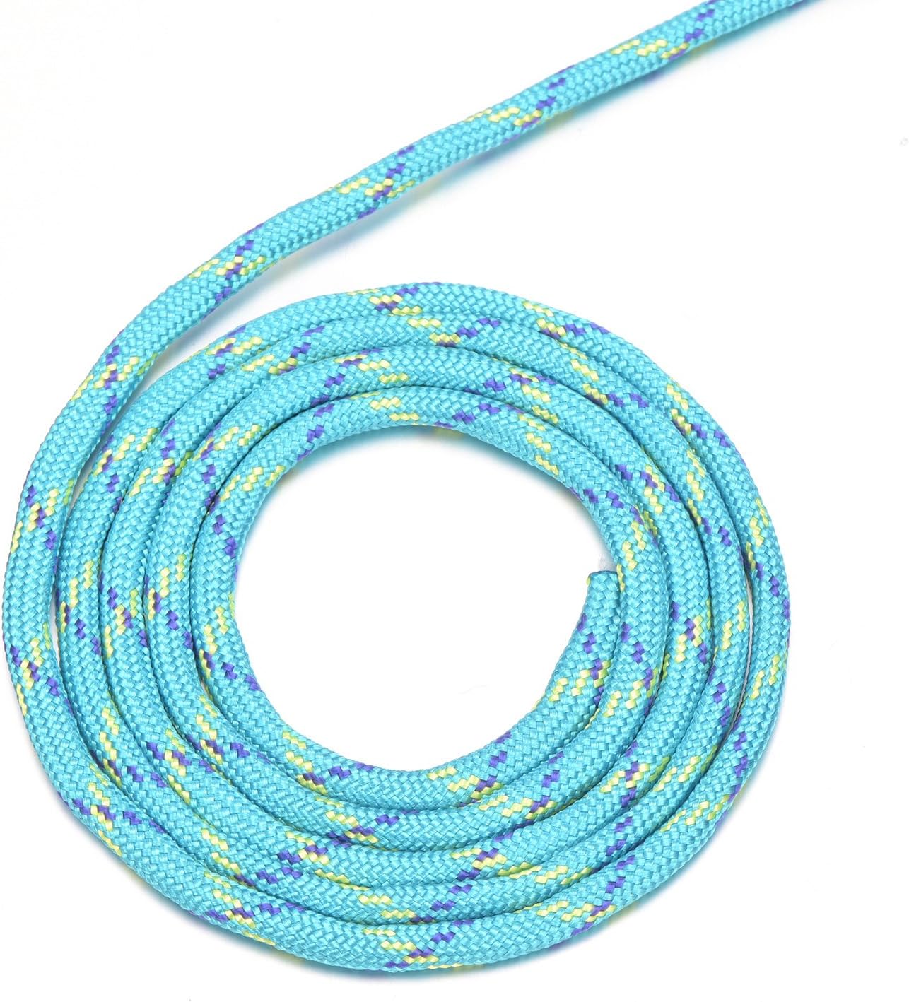 Thumbnail 2 de DonDon Corda Paracord in Nylon Lunga 30 Metri (4 mm, 7 Fili) – Turquoise-Verde-Lilla