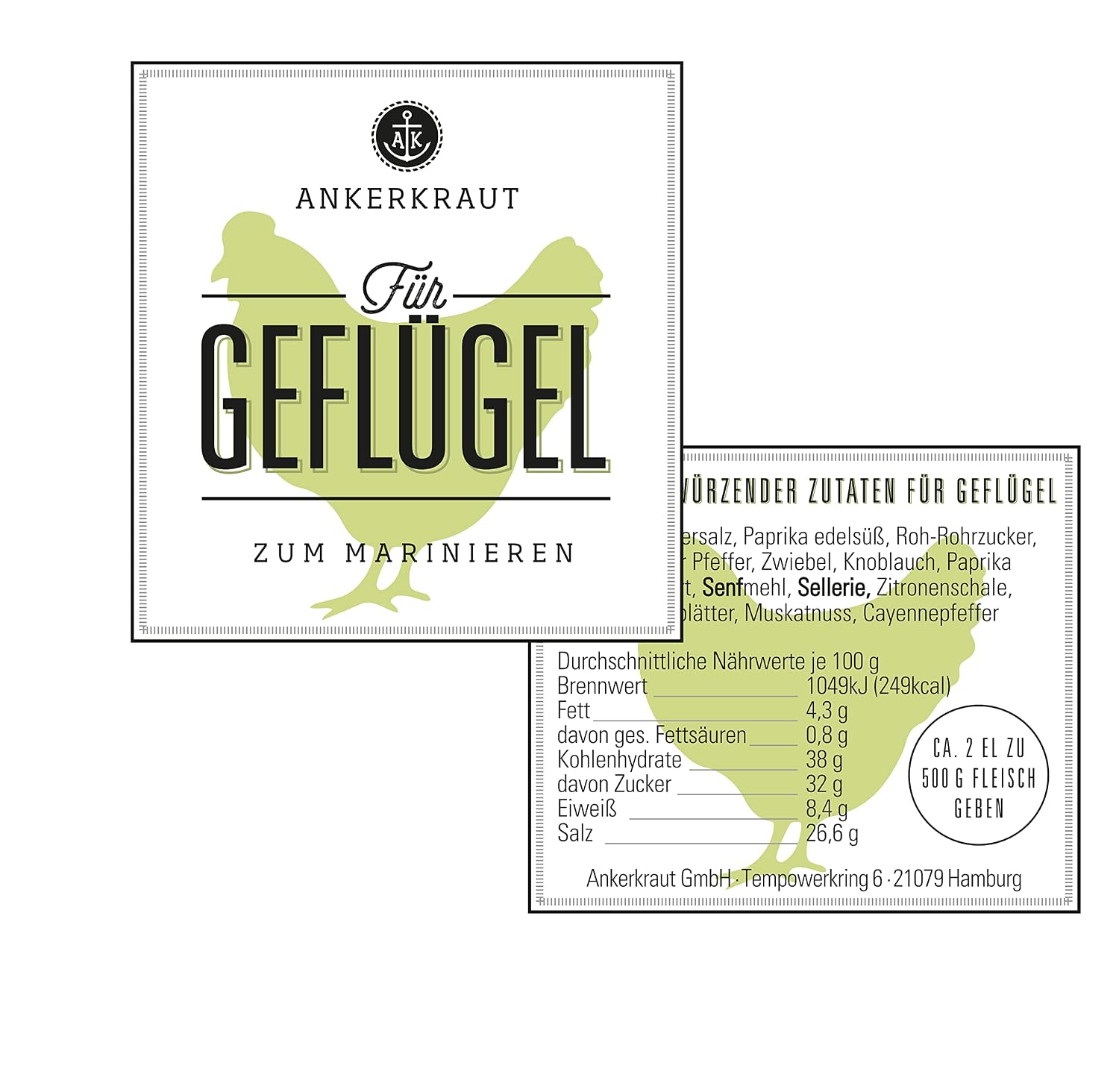 Thumbnail 4 de Ankerkraut Für Geflügel Würzpulver 230 g