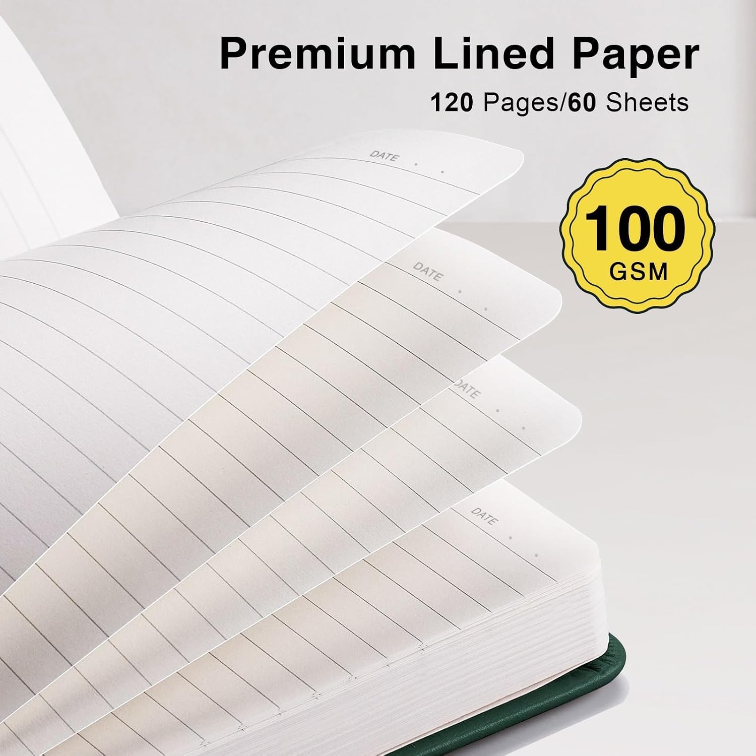 Detalle 2 de Oucaru Pocket Notebook Set, 120 Pages