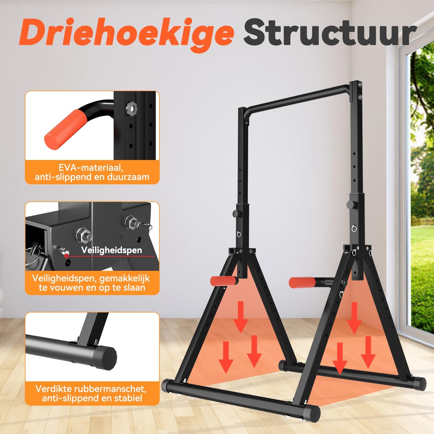 Thumbnail 3 de WATBKHE Estación plegable para dominadas 200 kg