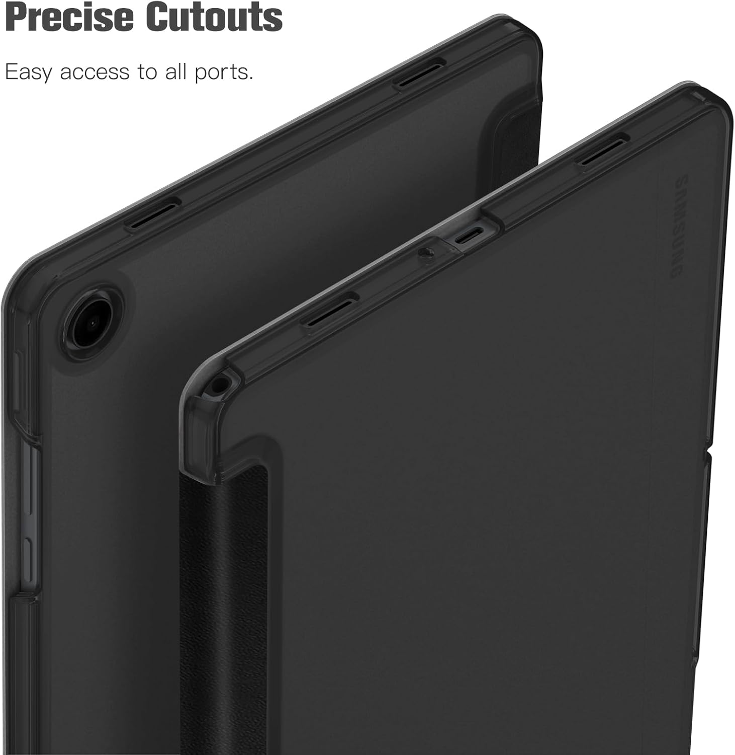 Detalle 2 de FINTIE Case for Samsung Galaxy Tab A11+ Plus 11 inch (2025) / A9+ Plus 11 inch (2023) — Lightweight Frosted Back Cover