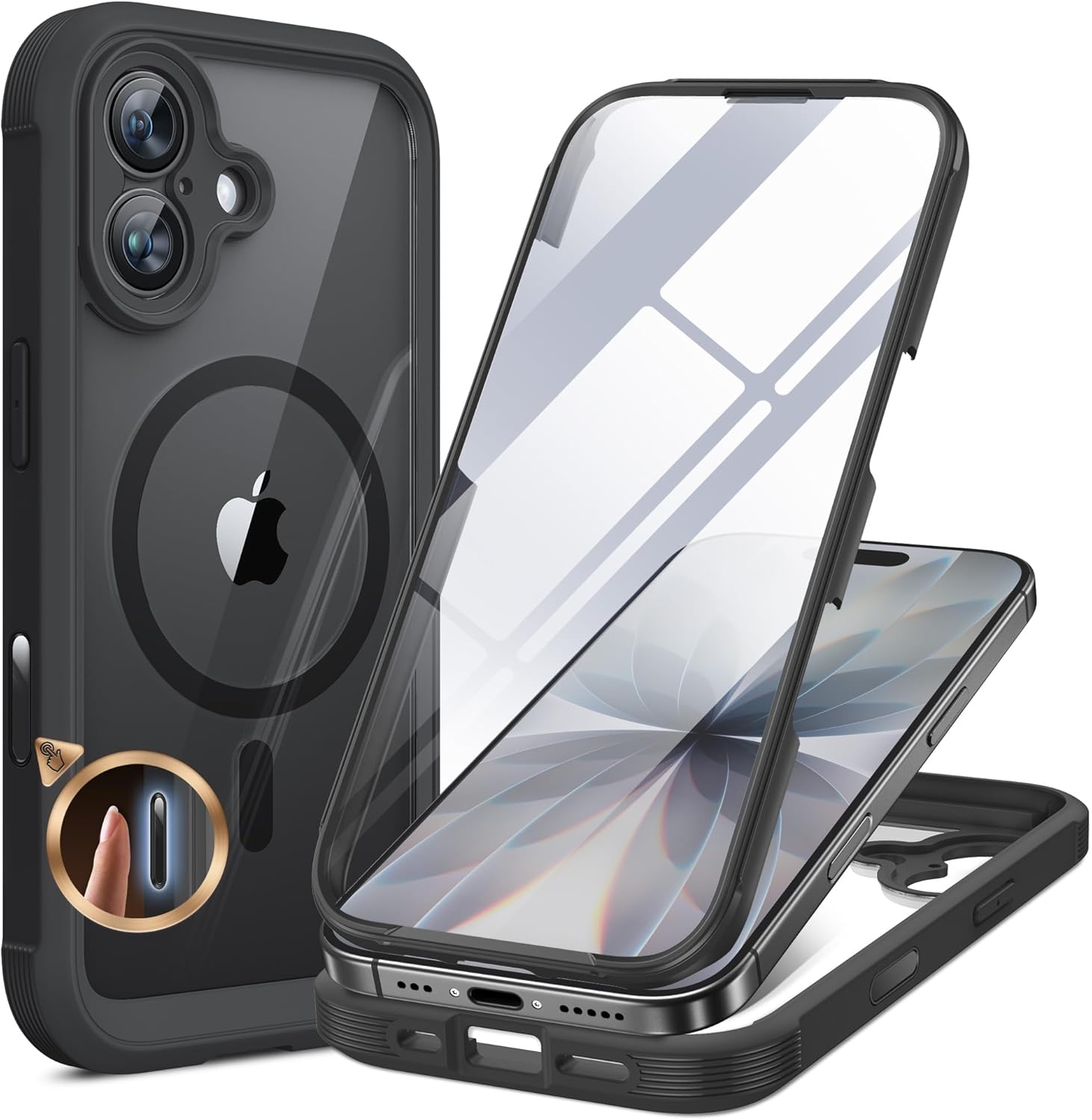 Detalle de Miracase Magnetic iPhone 17 Case 6.3-inch