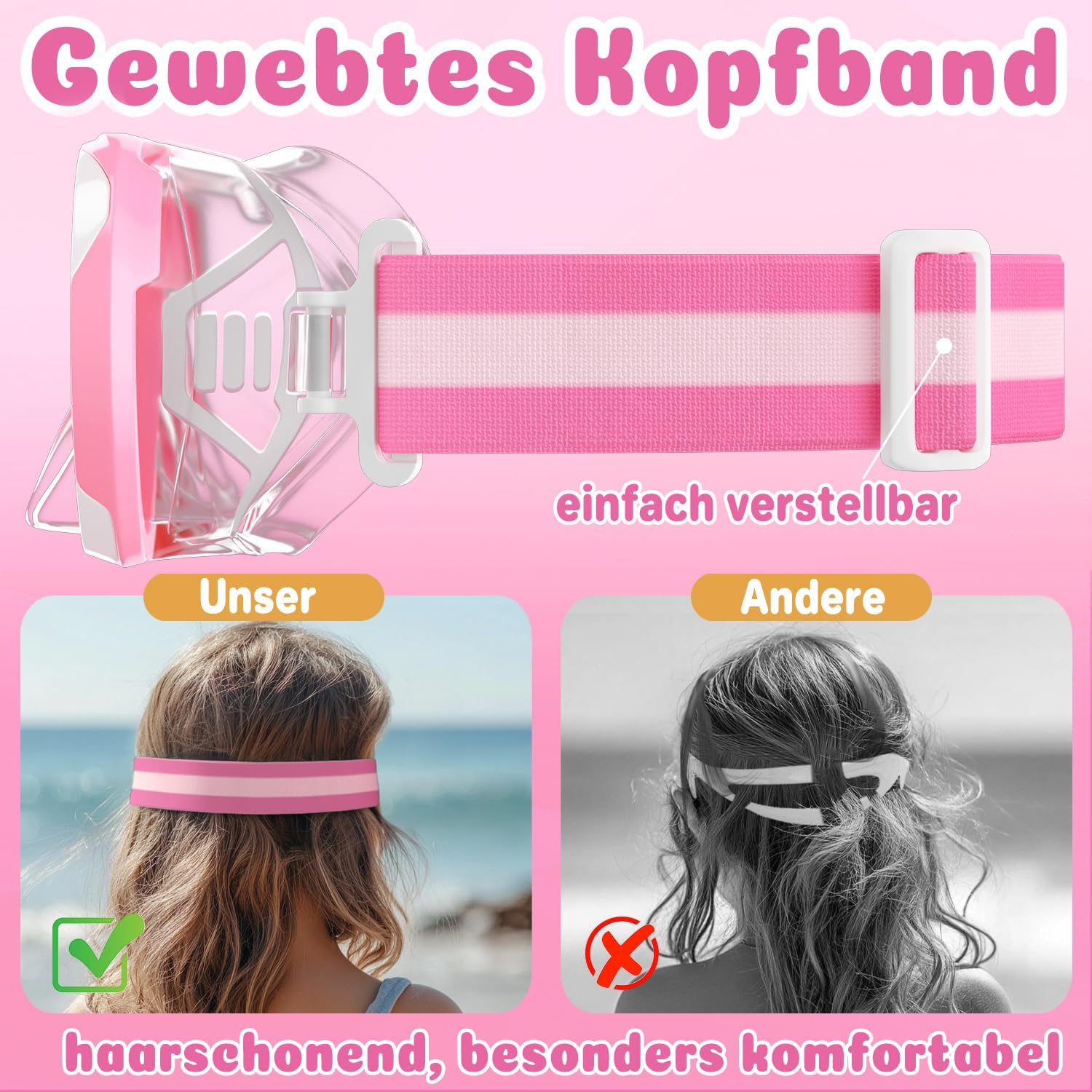 Detalle 2 de COOLOO Kinder-Schwimmbrille 180° Panorama