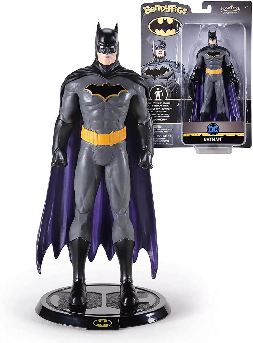 Detalle de The Noble Collection Bendyfigs Batman 19 cm