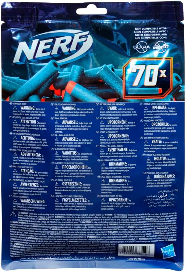 Detalle de Hasbro Nerf Elite 2.0 70 dardi F2979