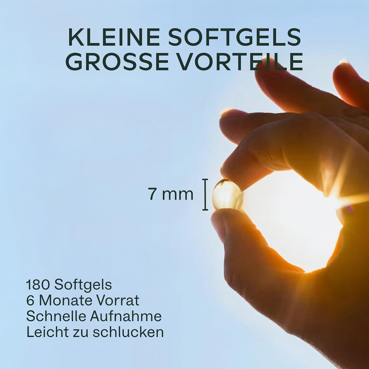 Thumbnail 6 de Vitamin D3 K2 hochdosiert mit nativem Olivenöl – Vitamin D 2000 IE + Vitamin K2 MK7 100 μg