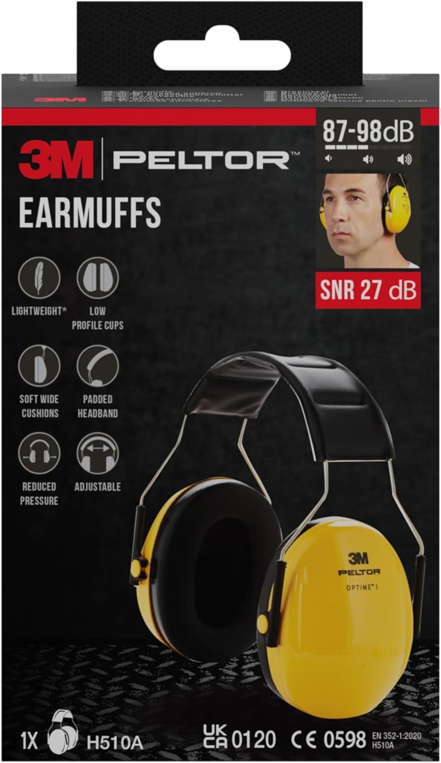 Thumbnail 6 de 3M Peltor Optime I H510A Gehörschutz – leichter, bequemer Schutz mit Weichkissen