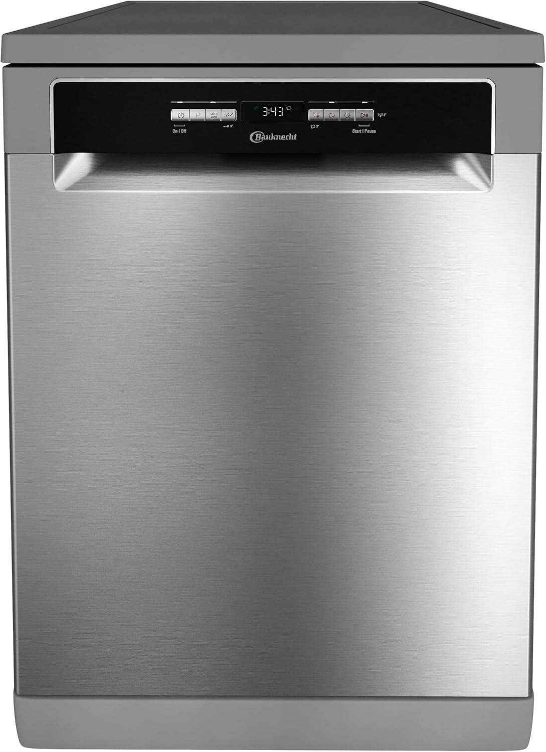 Detalle de Bauknecht BK4FB14BN7A0X Freistehender Geschirrspüler 60 cm – ActiveDry, Multi Zone und flexible Bestecklade