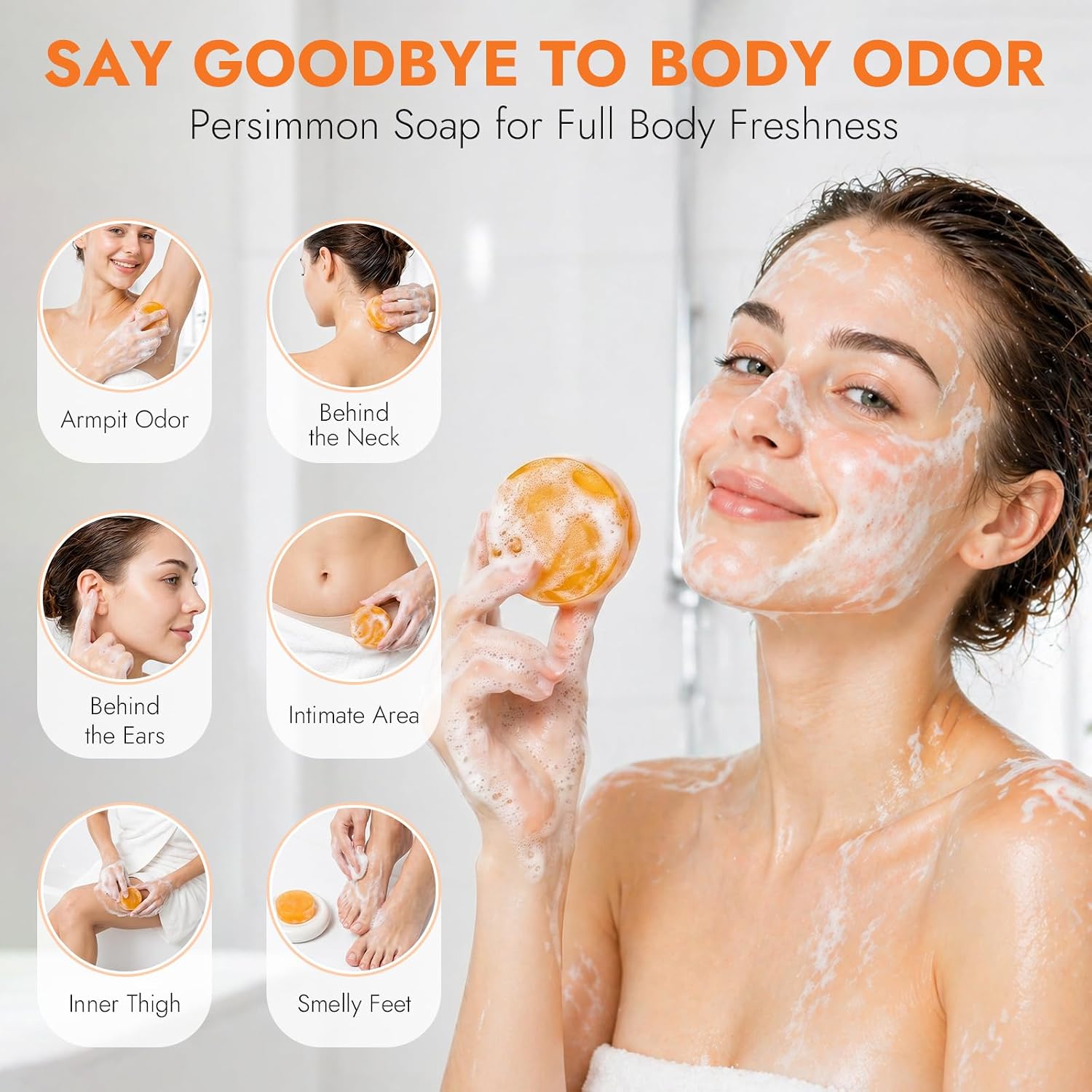 Detalle 1 de Persimmon Soap Bar 3-Pack