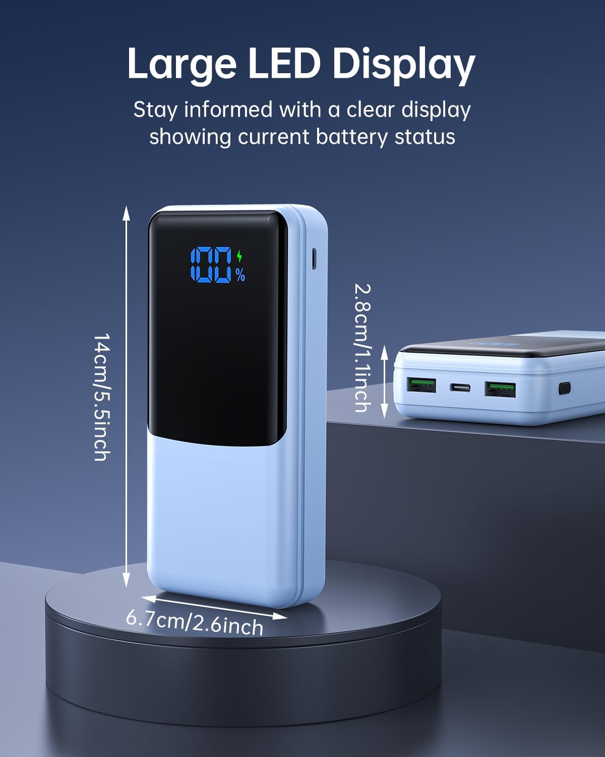 Thumbnail 6 de Coblob Power Bank 27000 mAh portable charger