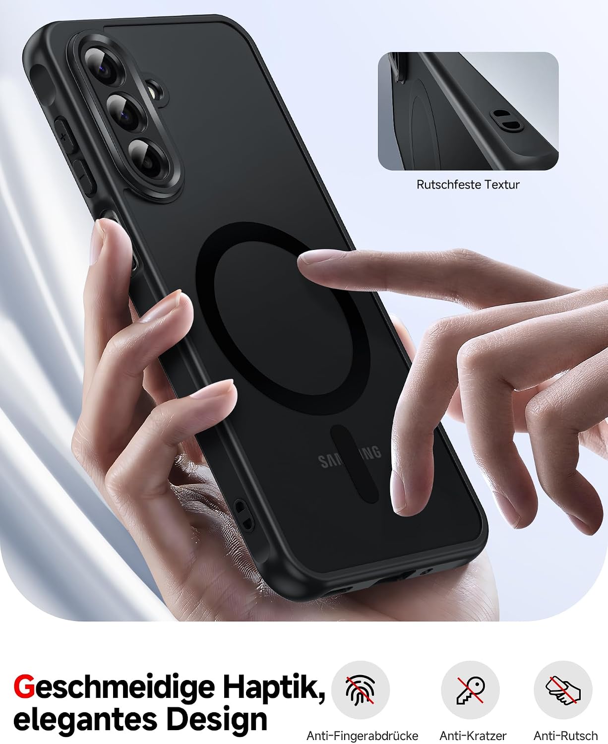 Detalle 2 de LeYi Handyhülle Galaxy A17 256 GB