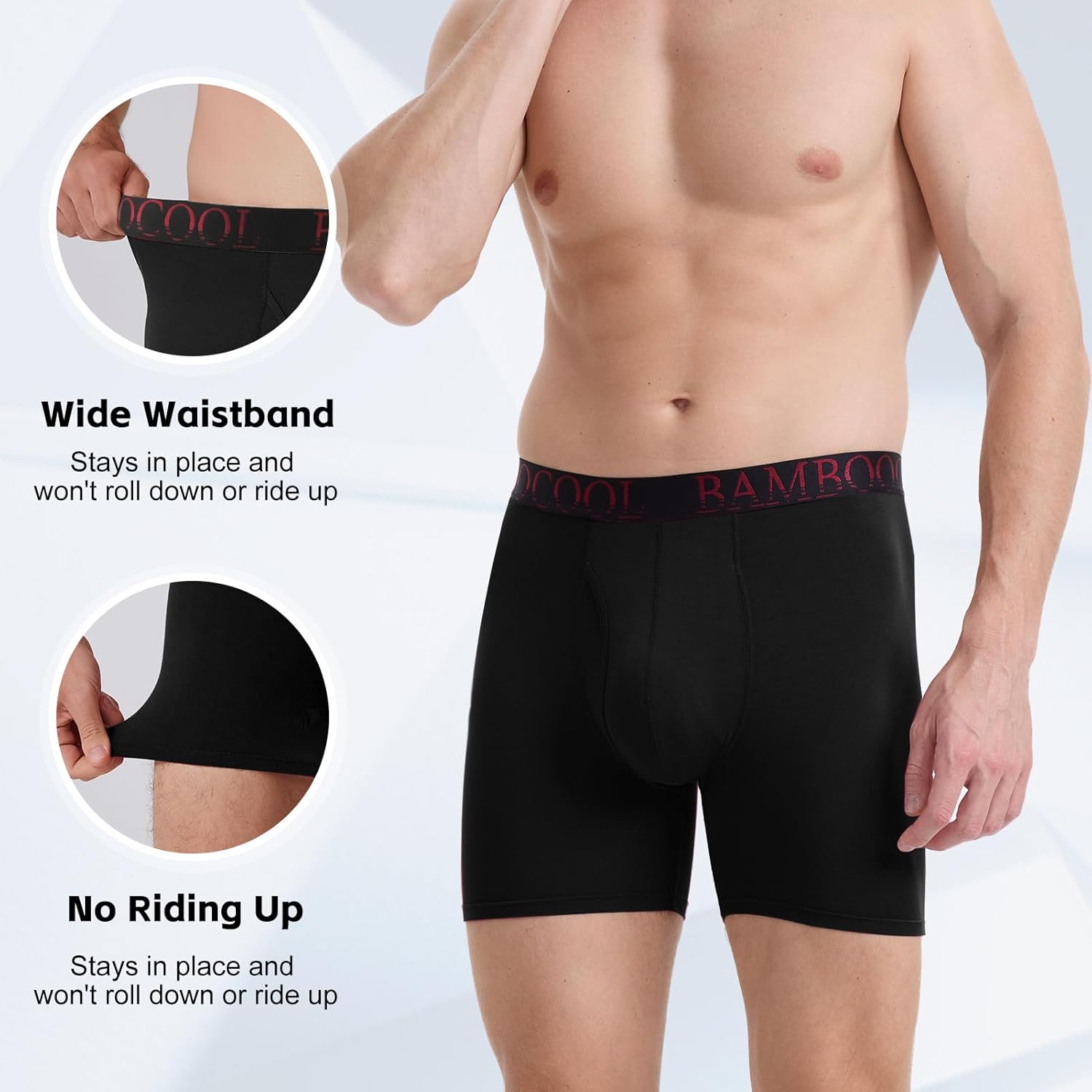Thumbnail 2 de Bamboo Cool Men's Boxer Underwear