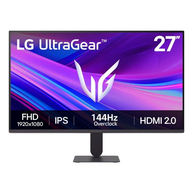 Detalle de Monitor LG Ultragear 27G411A-B 27" FullHD 144 Hz: fluidez y color para gaming y trabajo