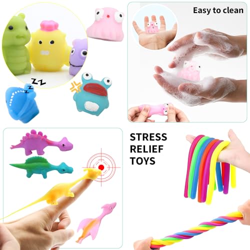 Detalle de JUAUO 50 Pcs Fidget Toy Set: kit sensorial para estrés, autismo y TDAH
