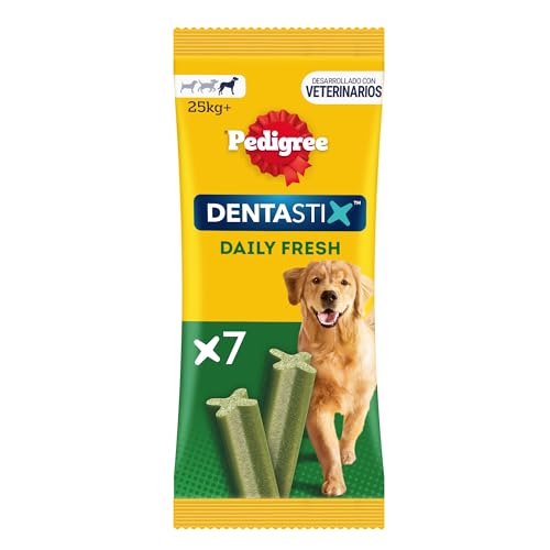 Detalle 2 de Pedigree Dentastix Fresh Snack para perros grandes, 10 paquetes