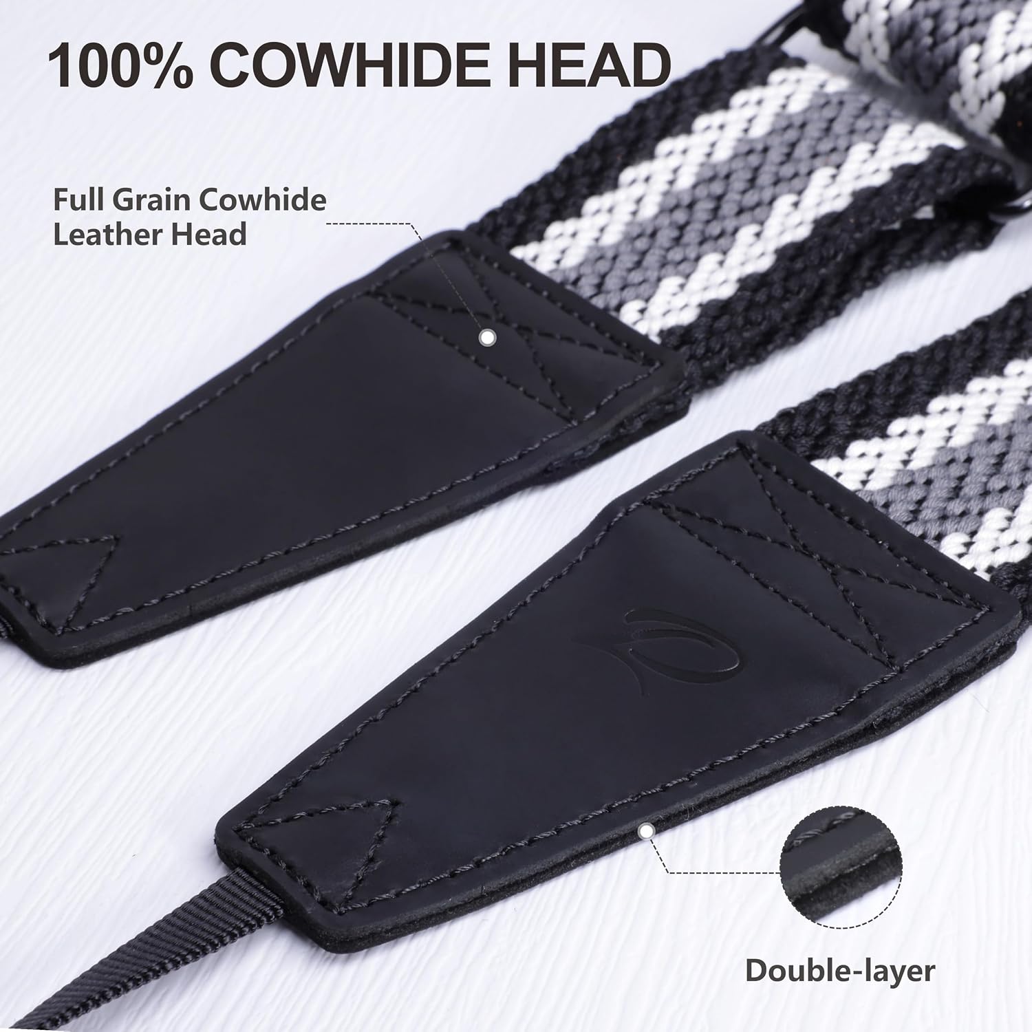 Detalle 2 de Padwa Lifestyle Stripes camera strap, adjustable