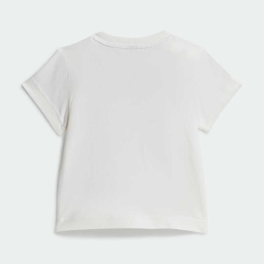 Detalle de Conjunto con camiseta Adidas Marvel Spider-Man – blanco