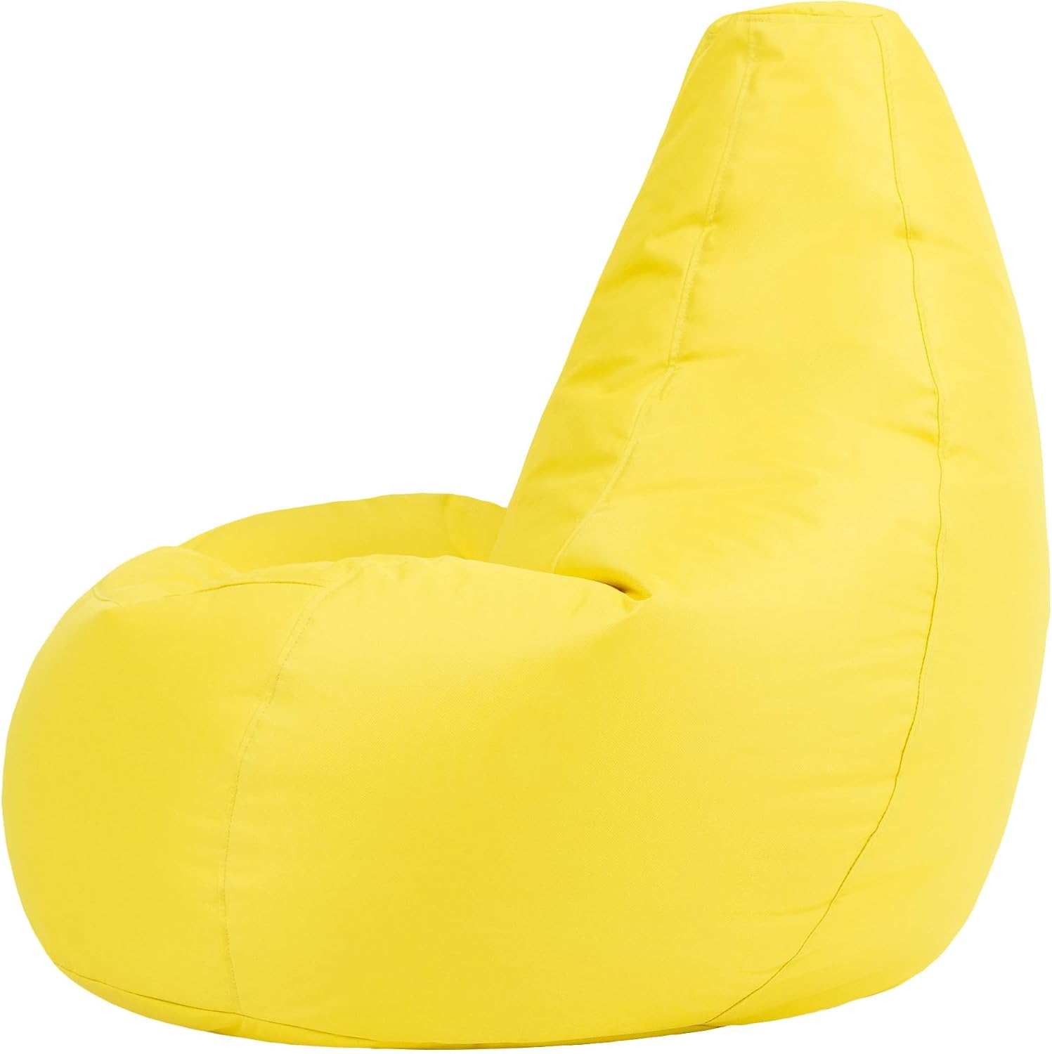 Thumbnail 5 de Bean Bag Bazaar Dalton Gaming Bean Bag Chair (Yellow) – Water Resistant Garden Chair with Filling Included