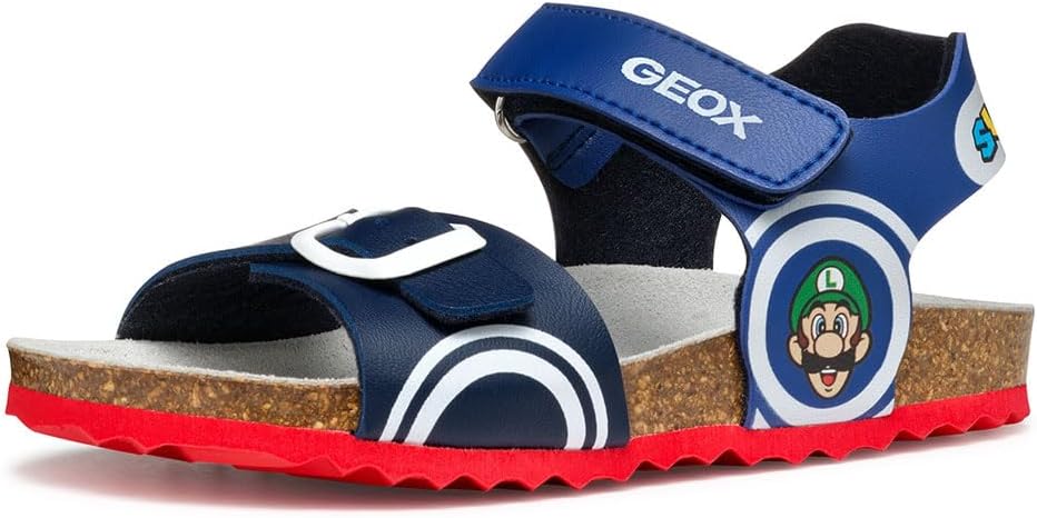 Thumbnail 4 de Geox Ghita Boy Sandalen – atmungsaktive Sandalen für Jungen, blau/gelb