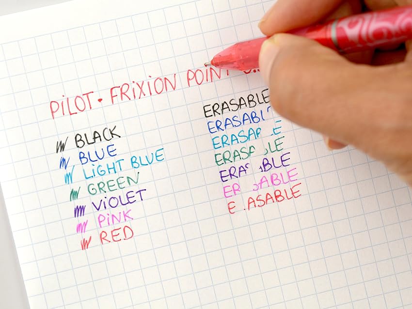 Thumbnail 5 de PILOT FriXion Point — Bolígrafo borrable punta fina azul 🖊
