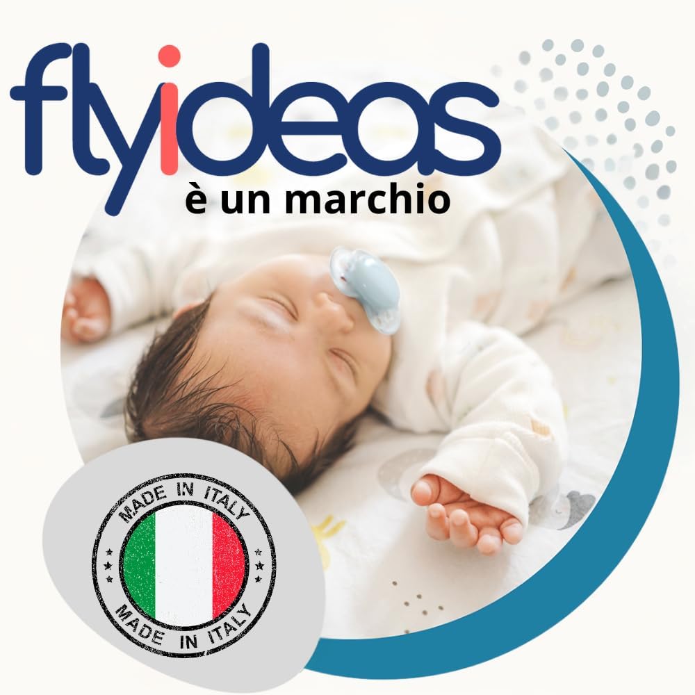Thumbnail 5 de Flyideas Set 2 Lenzuola con Angoli per Culla/Navicella Neonata 75x35 cm – 100% Cotone Morbido e Traspirante, Unicorni