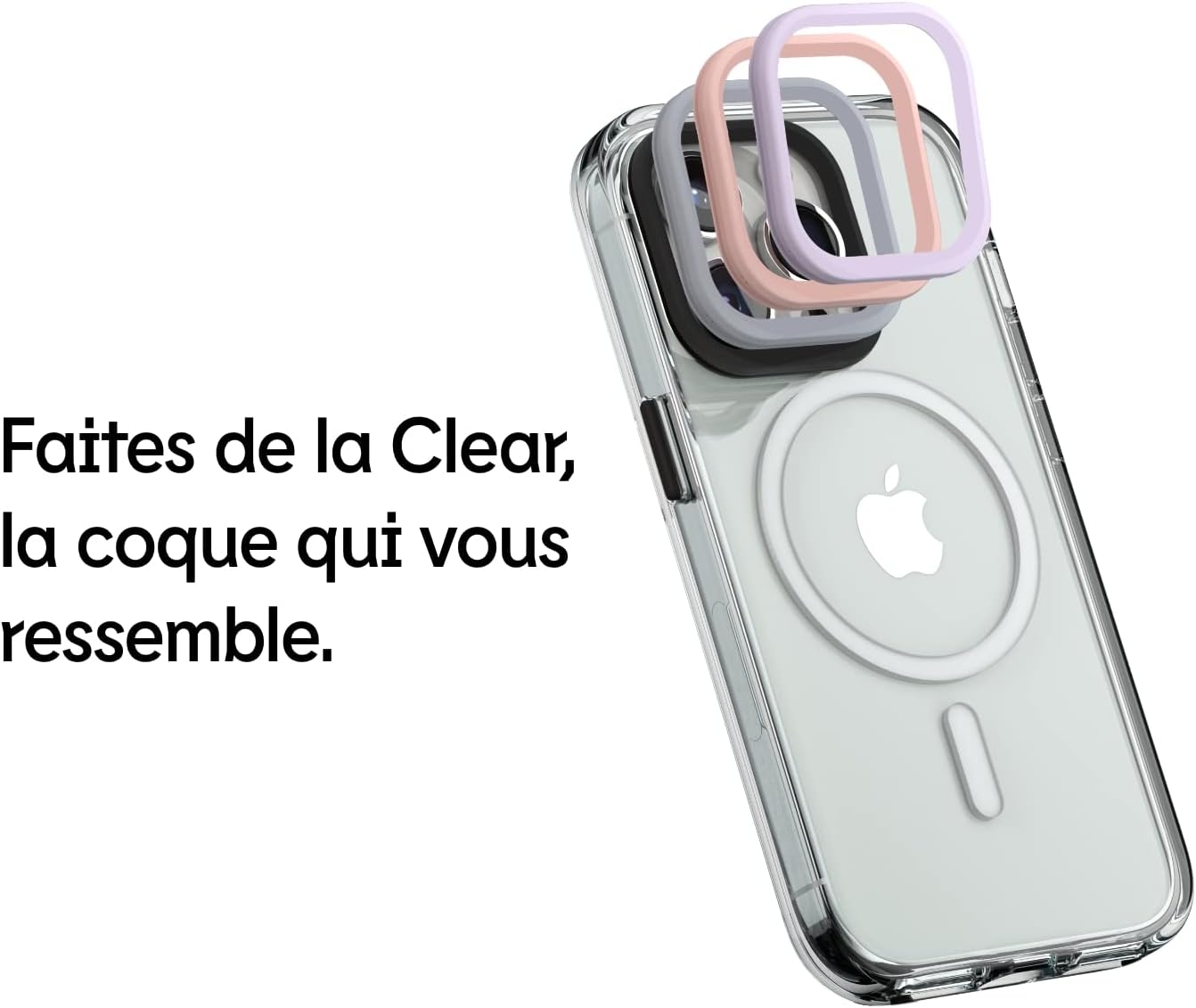 Thumbnail 3 de RhinoShield Coque transparente MagSafe pour iPhone 13 Pro Max — anneau magnétique, anti-jaunissement