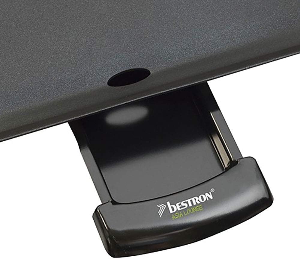 Detalle 2 de Bestron ABP602BB piastra elettrica per grigliare Asia Lounge da tavolo, antiaderente (nero/legno)