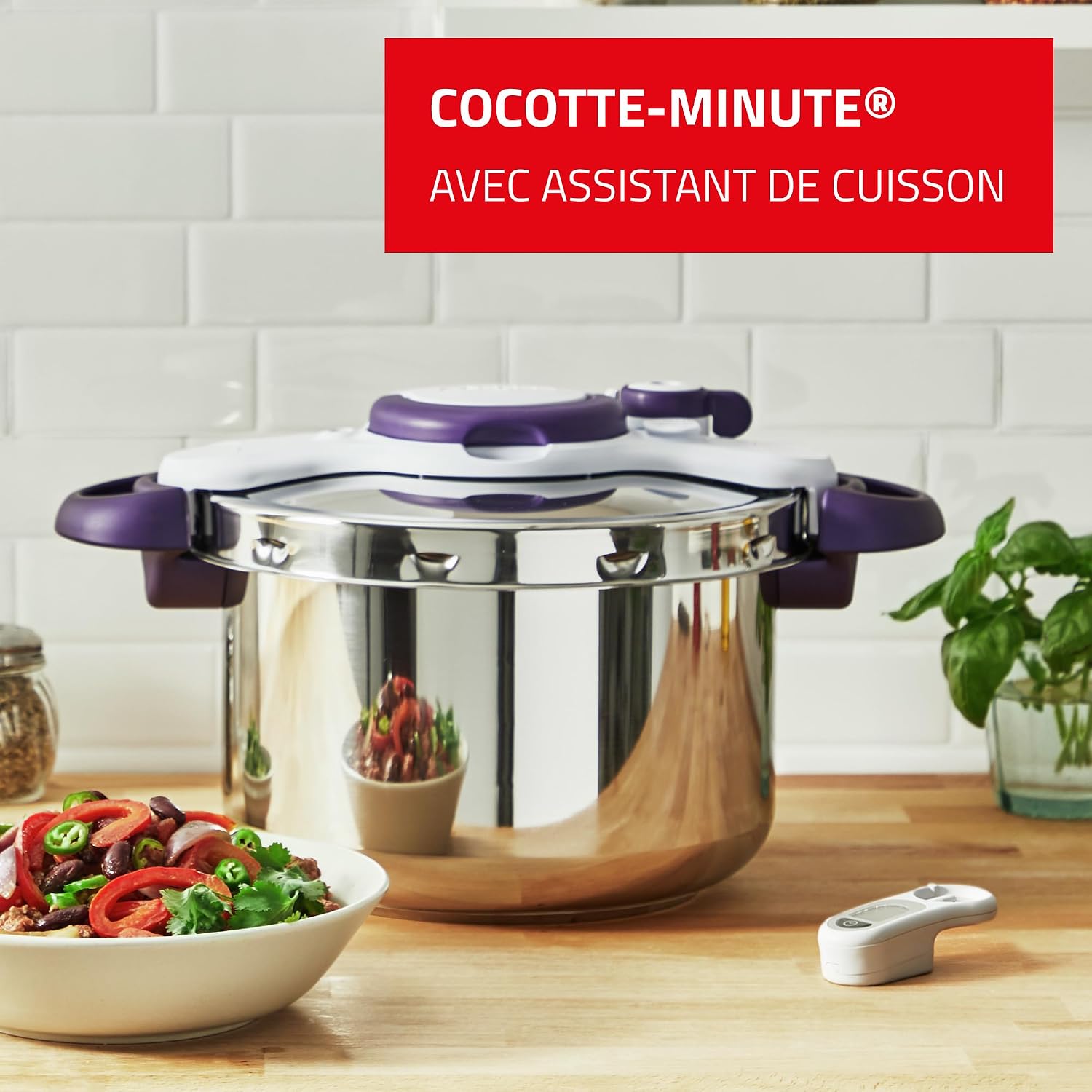 Thumbnail 1 de Seb Clipsominut’ Perfect cocotte-minute 7,5 L autocuiseur ⏳
