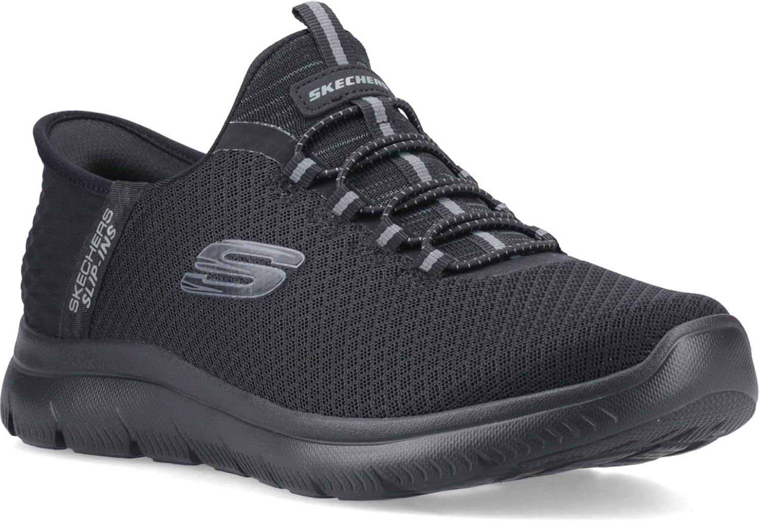 Detalle 2 de Skechers Men's Summits High Range Trainer – Black, UK 12 Wide