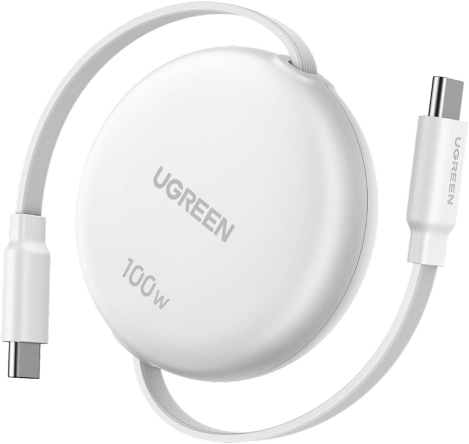 UGREEN 100W Cable USB C Retráctil PD 3.0