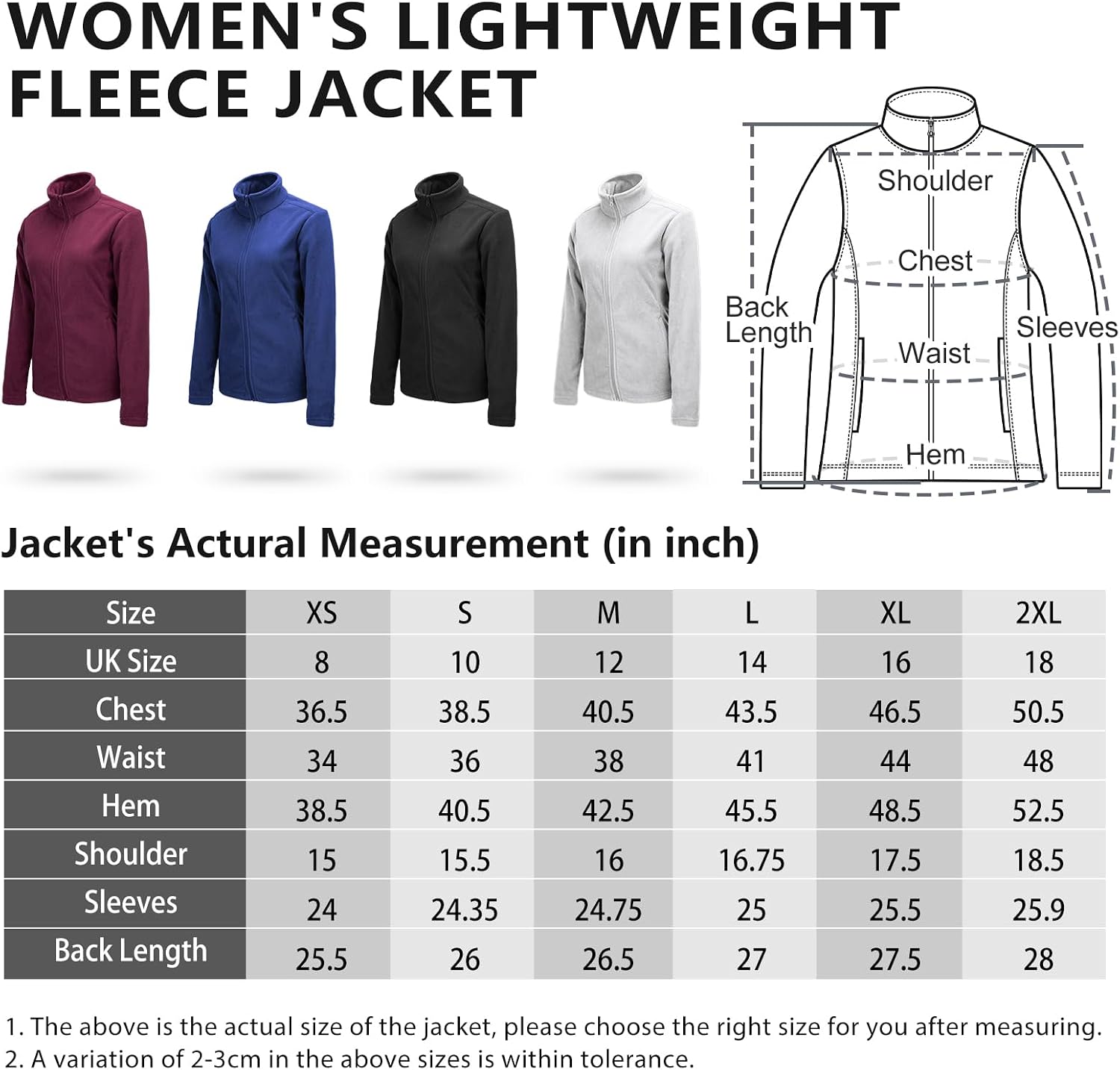 Thumbnail 5 de 33,000ft Women's Fleece Jacket