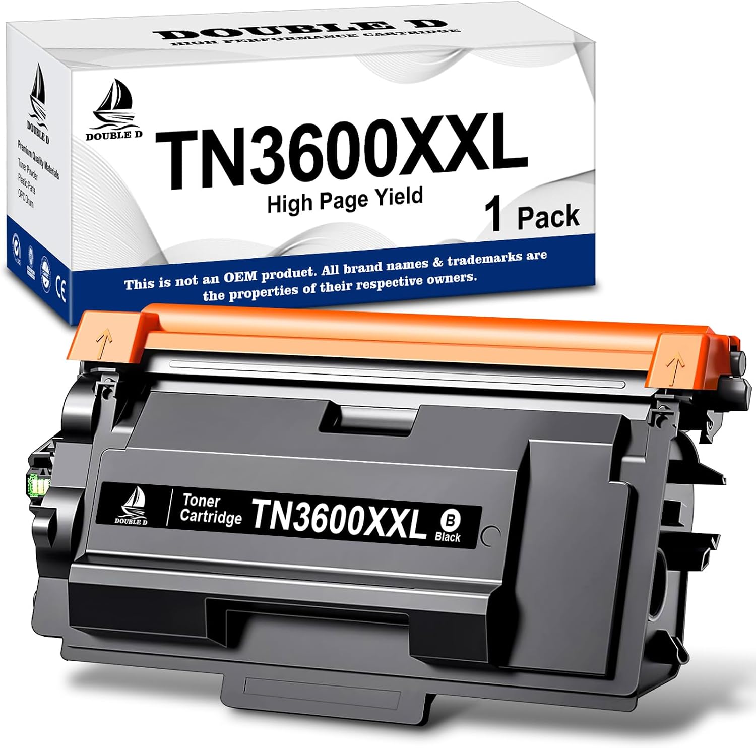 Detalle de DOUBLE D TN-3600XXL compatibile Brother