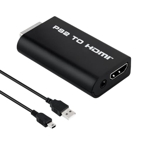 Detalle de Mcbazel adattatore PS2-HDMI con uscita audio da 3,5 mm