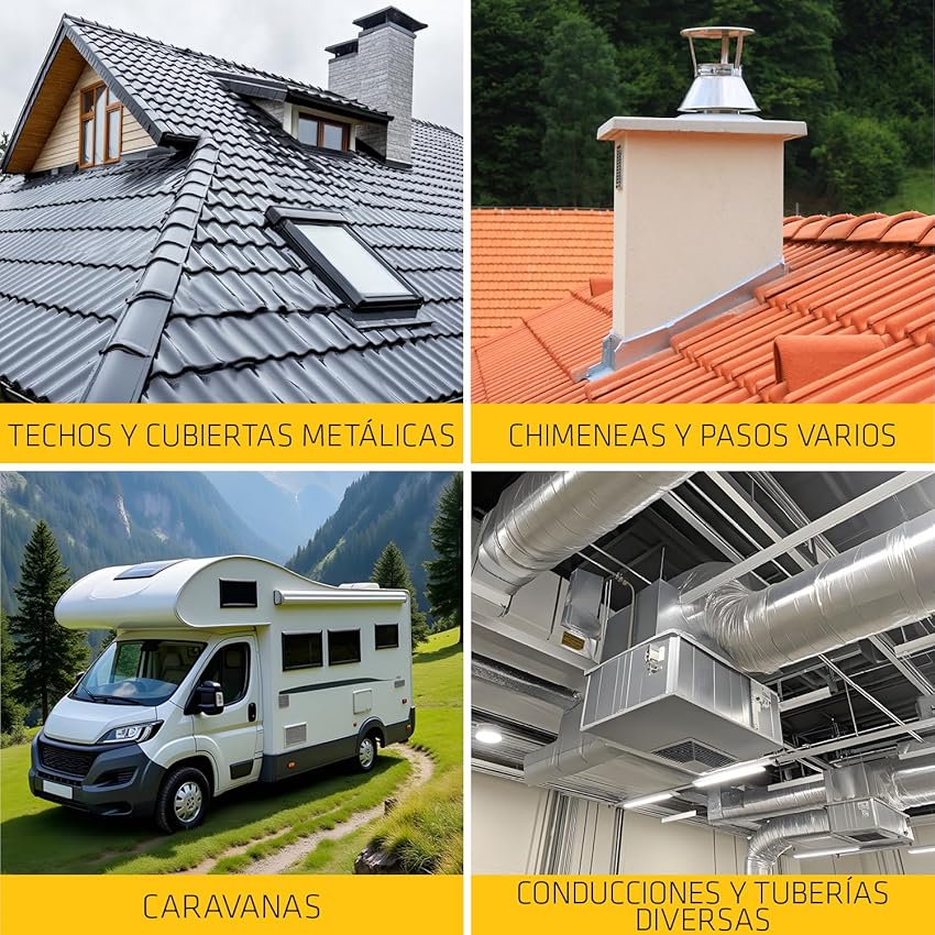Thumbnail 5 de SIKA Multiseal 10 m x 150 mm para reparación de cubiertas 🏠