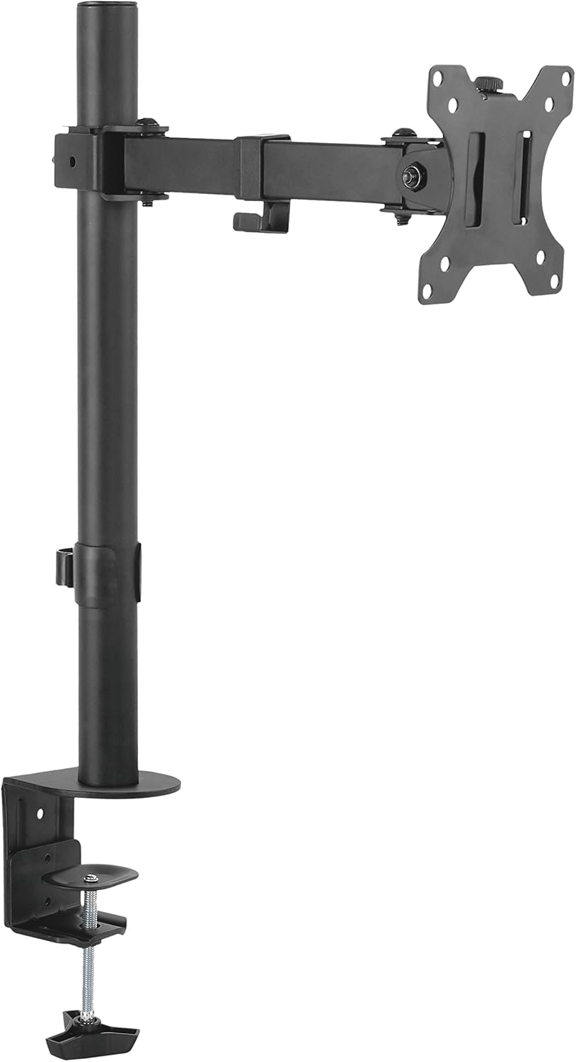 RICOO TS2611 – Support Écran PC/TV universel, pince de bureau VESA 75x75/100x100