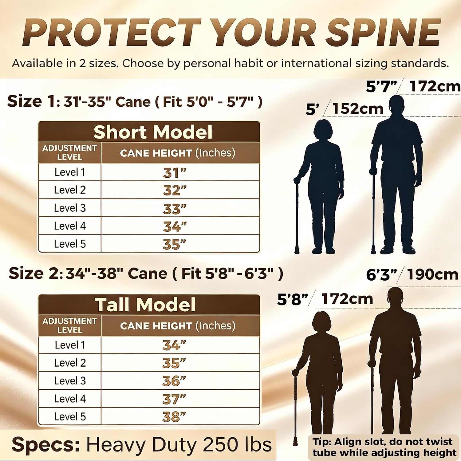 Thumbnail 6 de TIRAROME Walking Cane, Aluminum