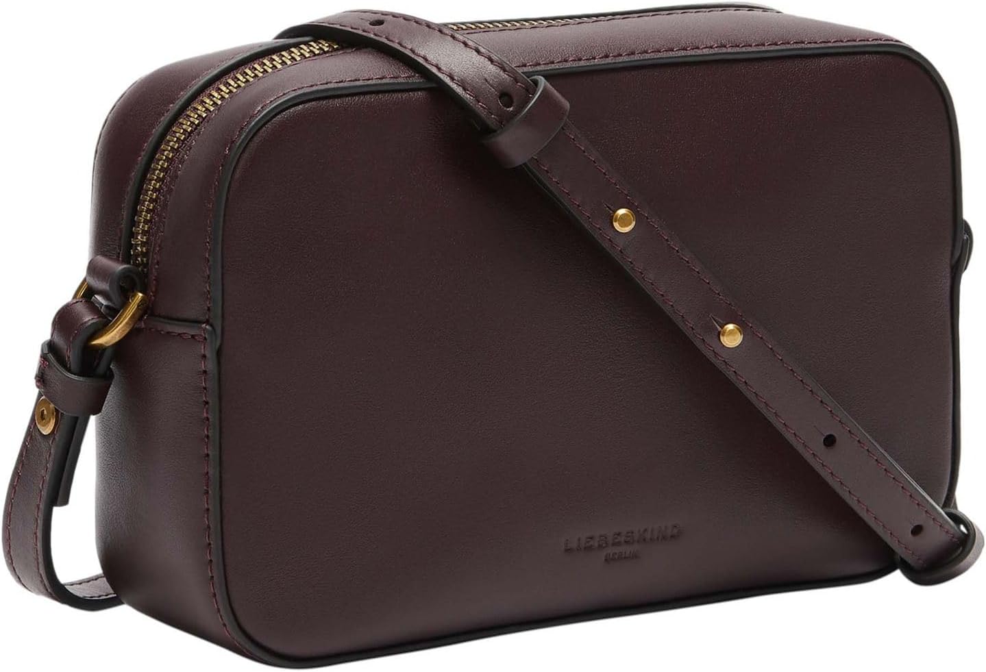 Thumbnail 1 de LIEBESKIND Ella S Dancing Letters Sft Nap Crossbody – burgunderrot aus Weichleder