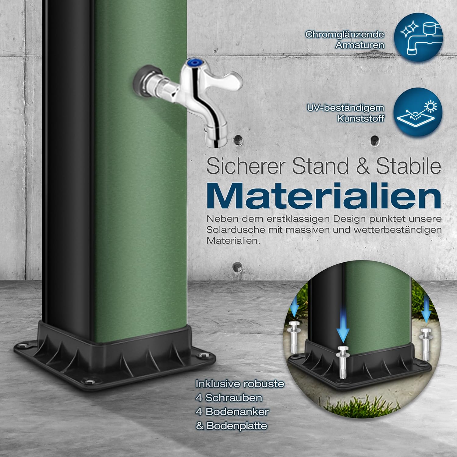 Thumbnail 3 de tillvex Solardusche 40 Liter inkl Abdeckung