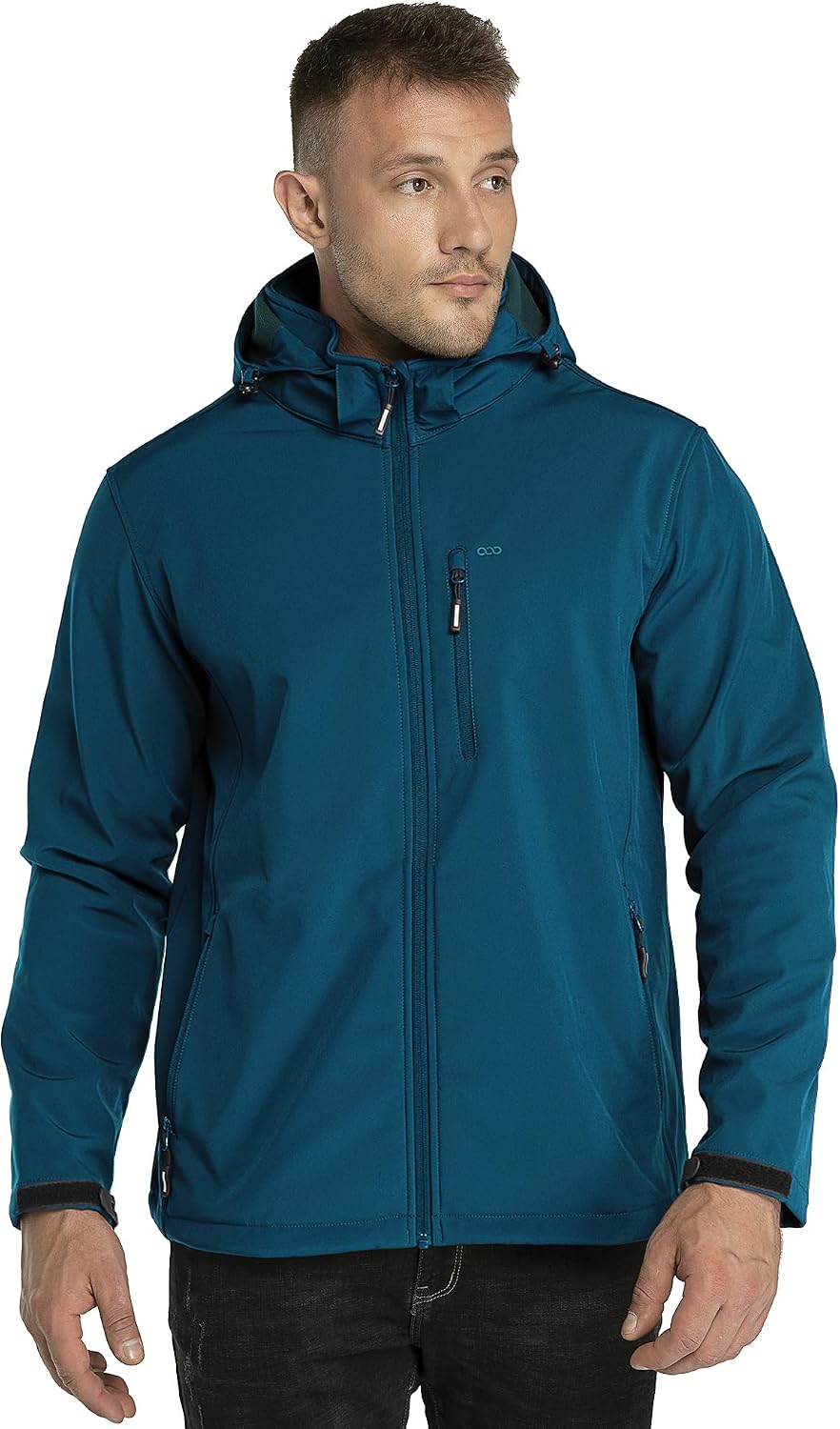 Detalle de 33,000ft Softshelljacke Herren – wasserdicht, winddicht, mit Fleece-Futter für Winter & Outdoor