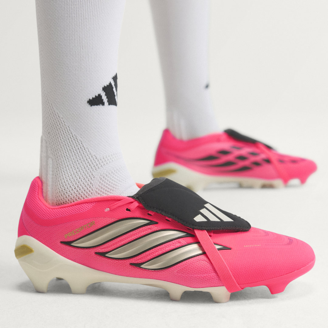 Detalle 2 de Bota de fútbol Predator League con lengüeta plegable para césped natural seco – adidas