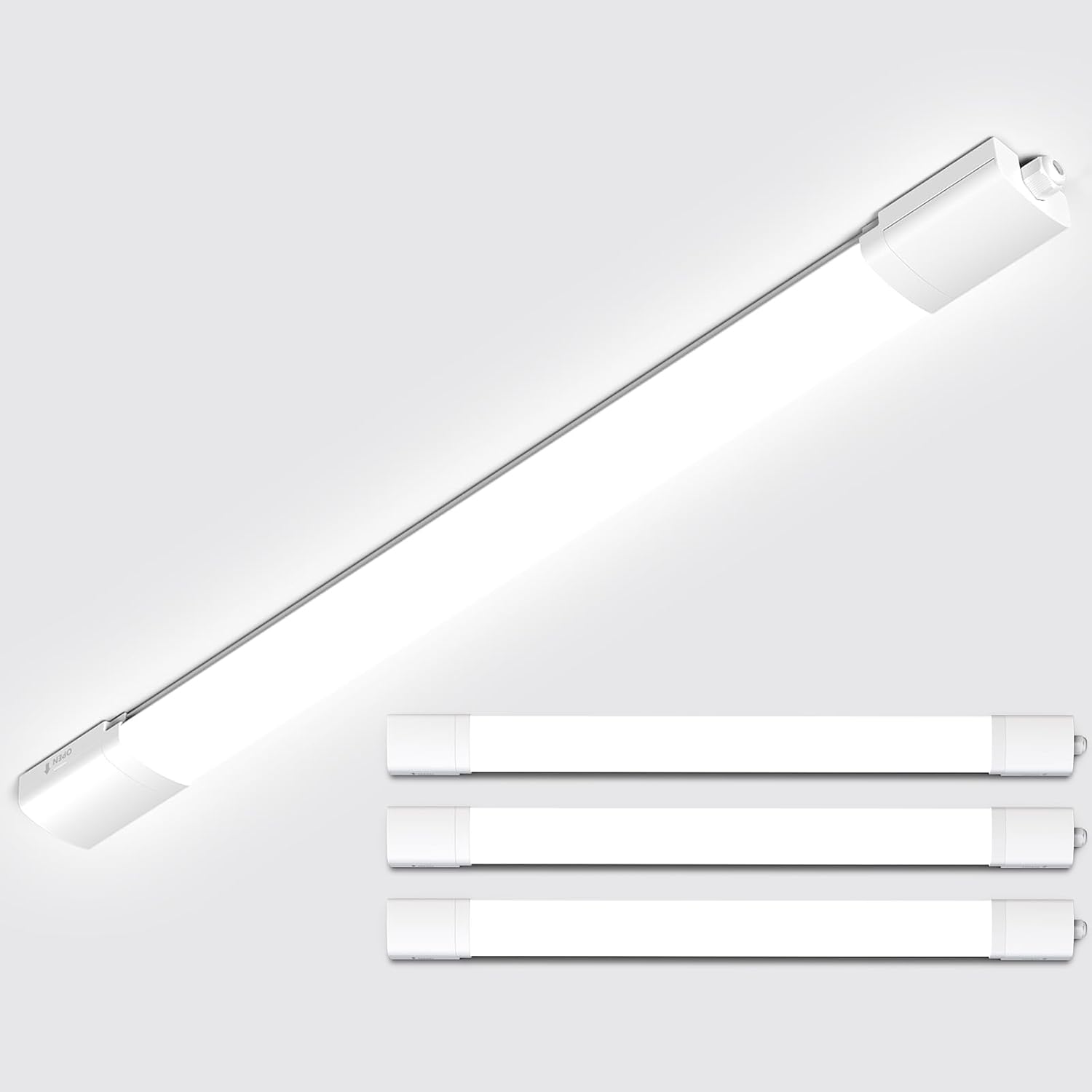 Thumbnail 6 de Amdelne 5ft LED Batten Lights 5 Pack – 6000K Daylight, IP65, Linkable 150cm Tubes (5 x 45W) for Garage, Workshop & More
