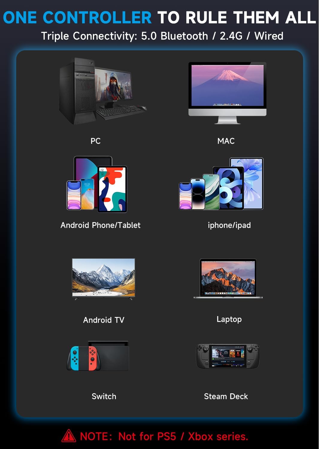 Thumbnail 4 de AOC PC controller with Hall Effect sticks