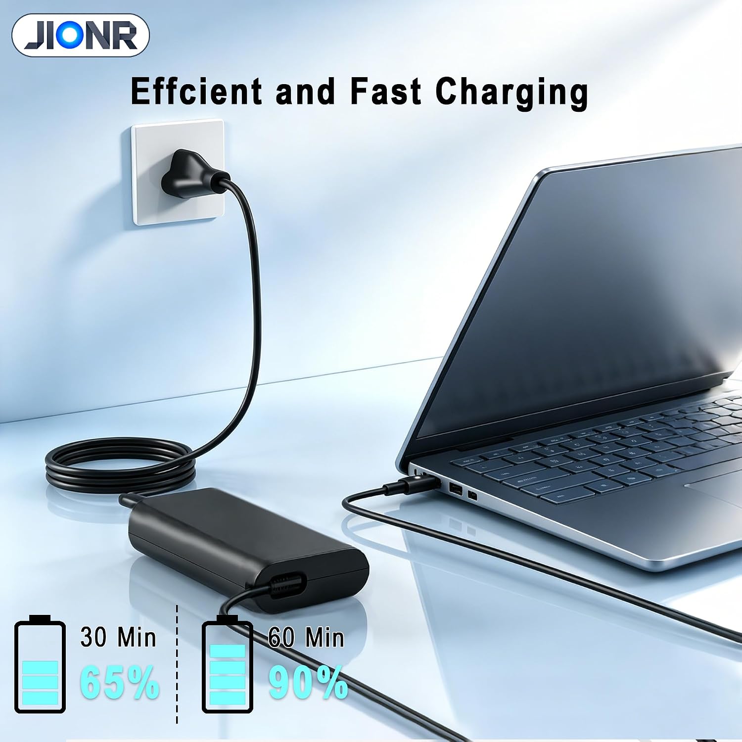 Detalle 2 de JIONR SK90190342 65W USB-C Laptop Charger for Dell