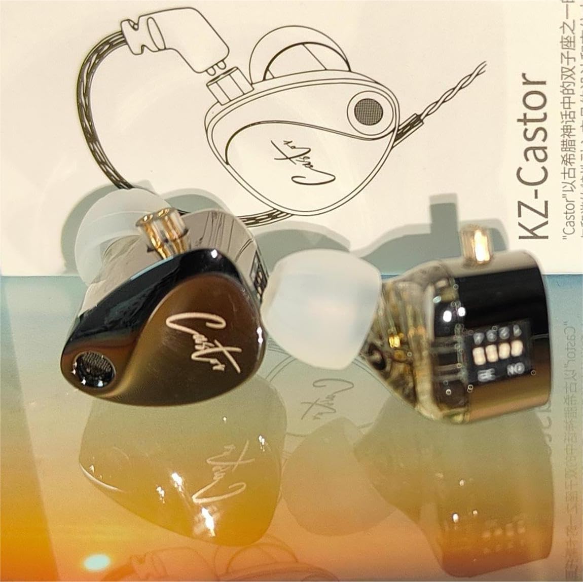 Thumbnail 3 de keephifi KZ Castor In Ear Monitor: IEM a doppio driver con Harman Target