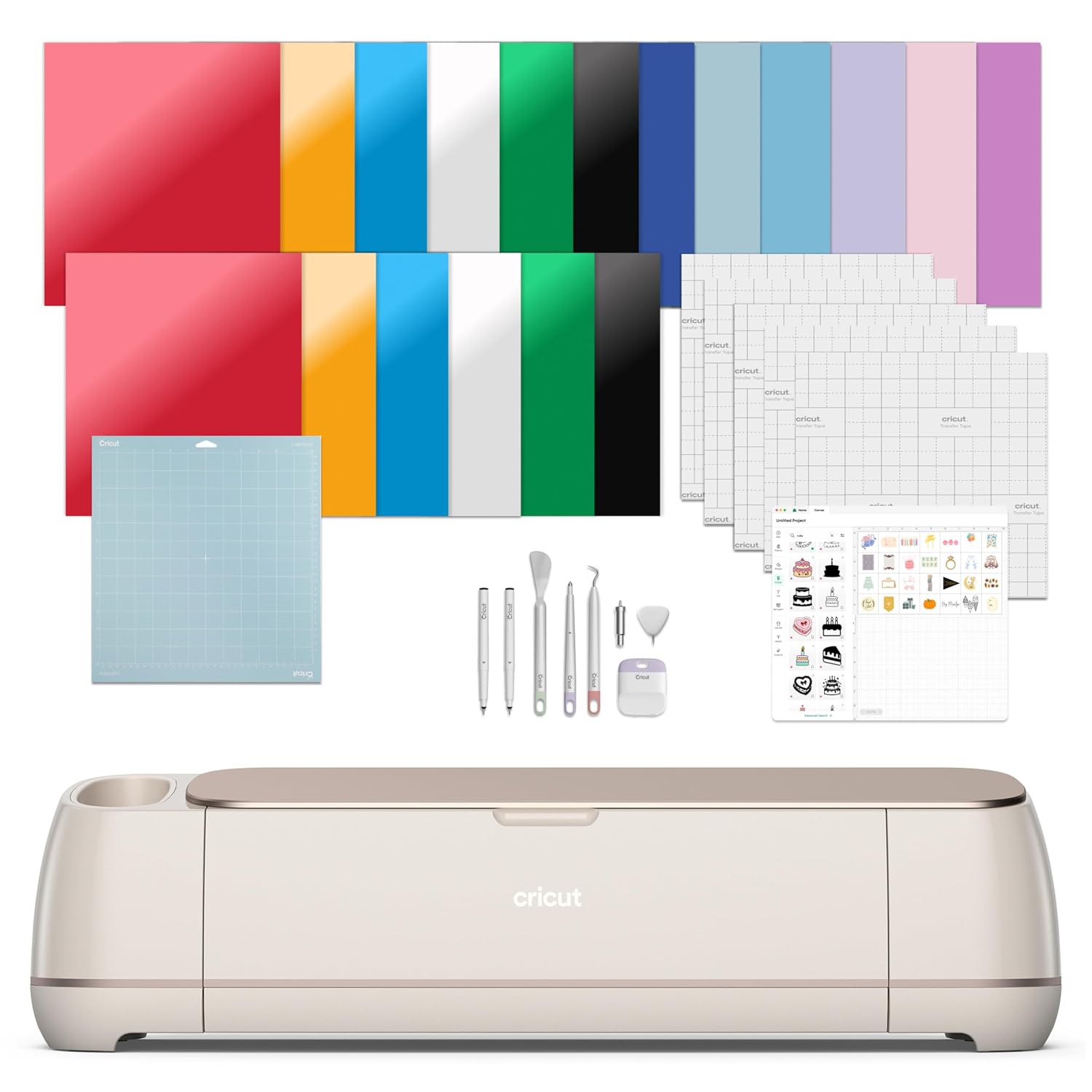 Detalle de Cricut Maker 4 8002709 スマートカッティングマシン シーシェル エンゲージメントセット