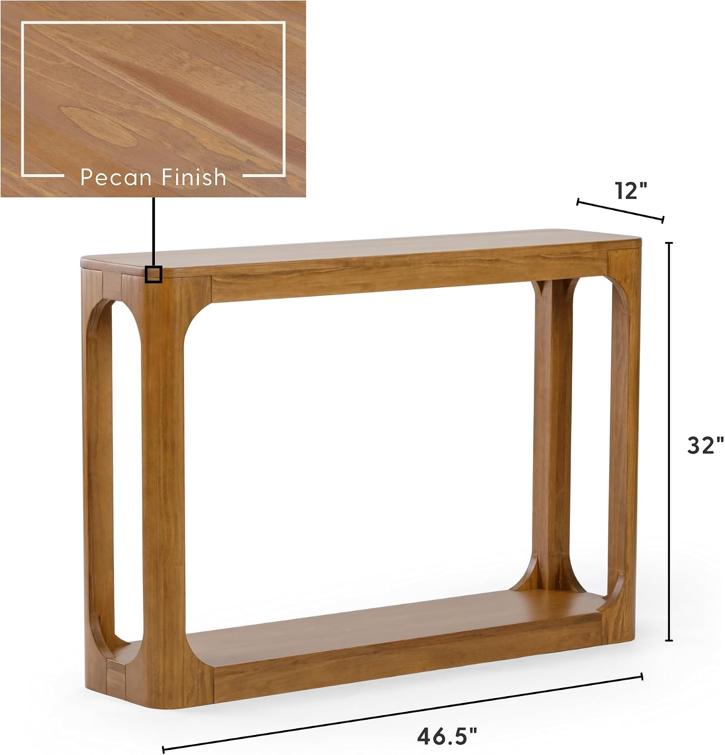 Detalle 2 de Plank+Beam Console Table 46 Inch