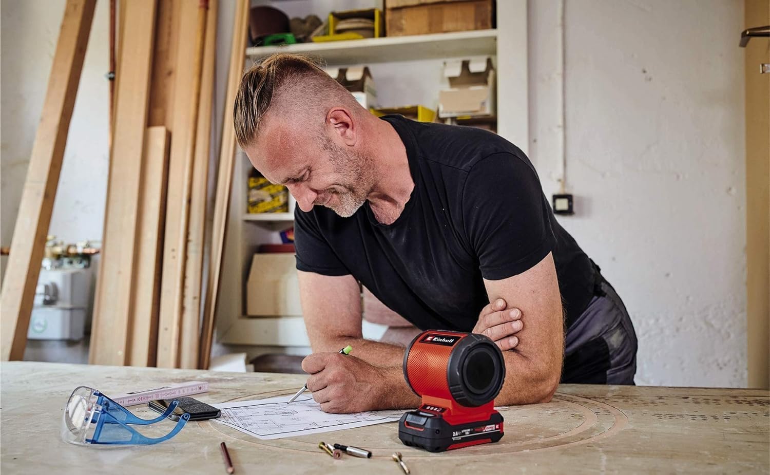 Thumbnail 2 de Einhell TC-SR 18 Li BT Solo Cordless Speaker: A practical portable audio companion