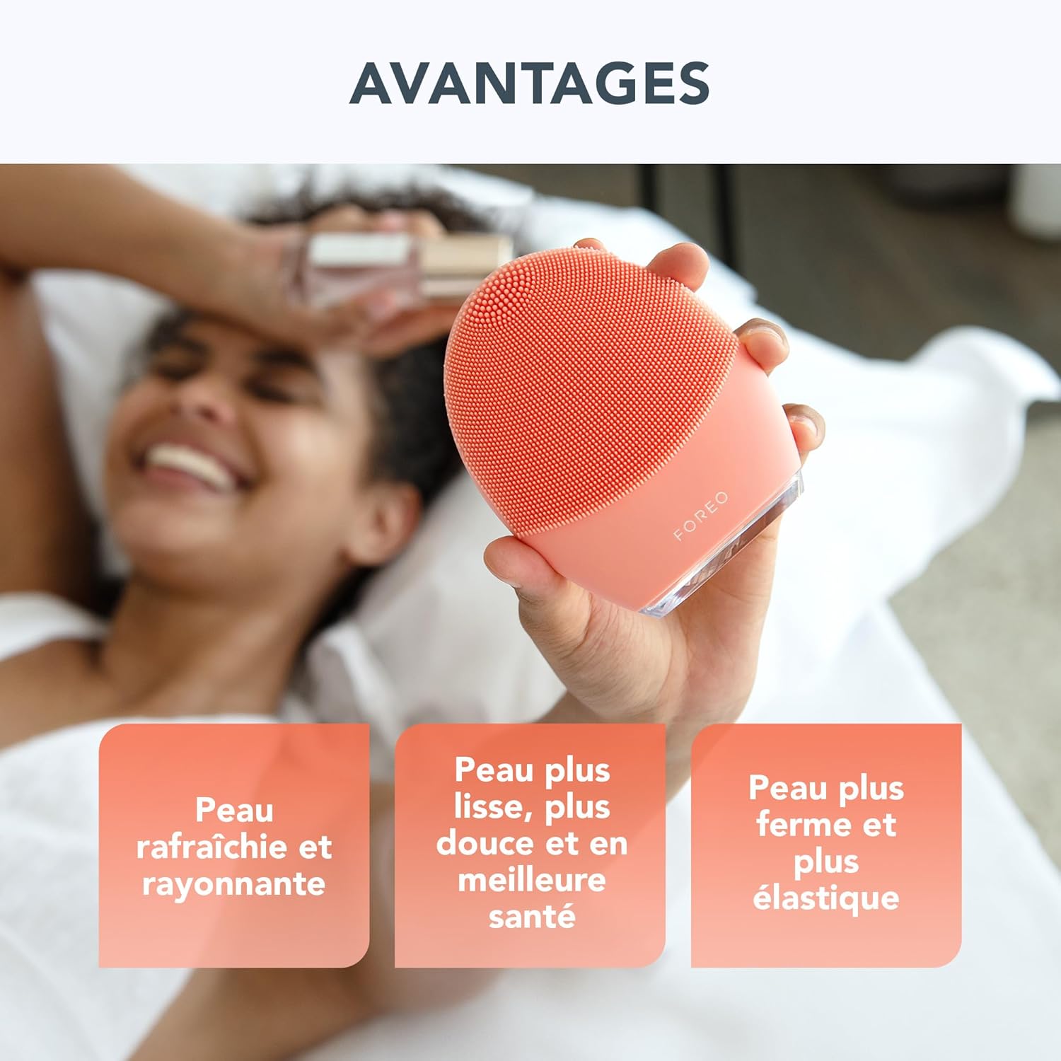 Thumbnail 4 de FOREO LUNA 4 Balance Set : brosse nettoyante visage + LUNA Micro-Foam Cleanser 2.0 + baume démaquillant 75 ml