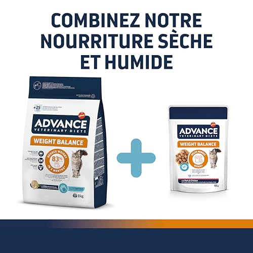Thumbnail 6 de Advance Weight Balance Croquettes pour chats adultes — 1,5 kg, Affinity ADVANCE VETERINARY DIETS